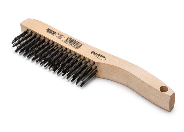 4X16 ROW CARBON STEEL WELDING WIRE BRUSH