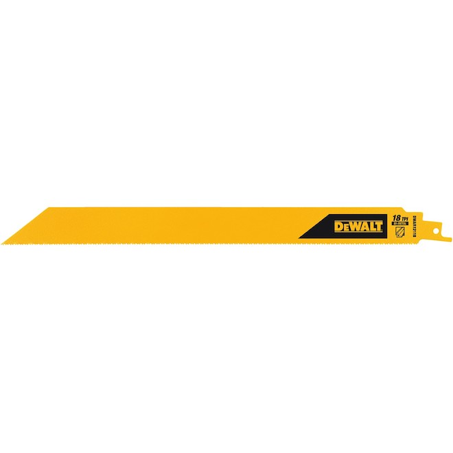 LAMES SCIE ALTERNATIVE 12'' 18 DENTS METAL (5 PIÈCES) DEWALT DWAR12118