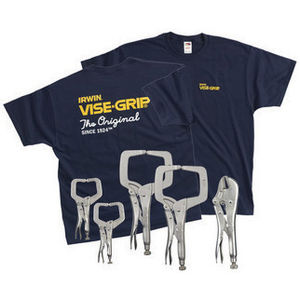 5PCS VISOR-GRIP KIT WITH T-SHIRT