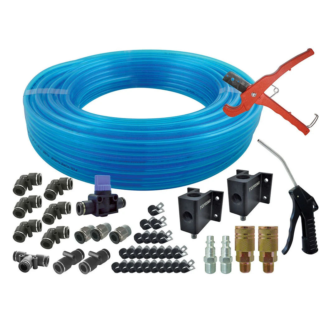 AIR NETWORK ASSEMBLY FOR WORKSHOP 1/2 X 100'