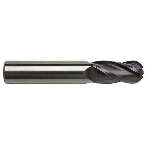 END MILL 3/16 BALL NOSE 4FL CAR. TIALN GS 102884
