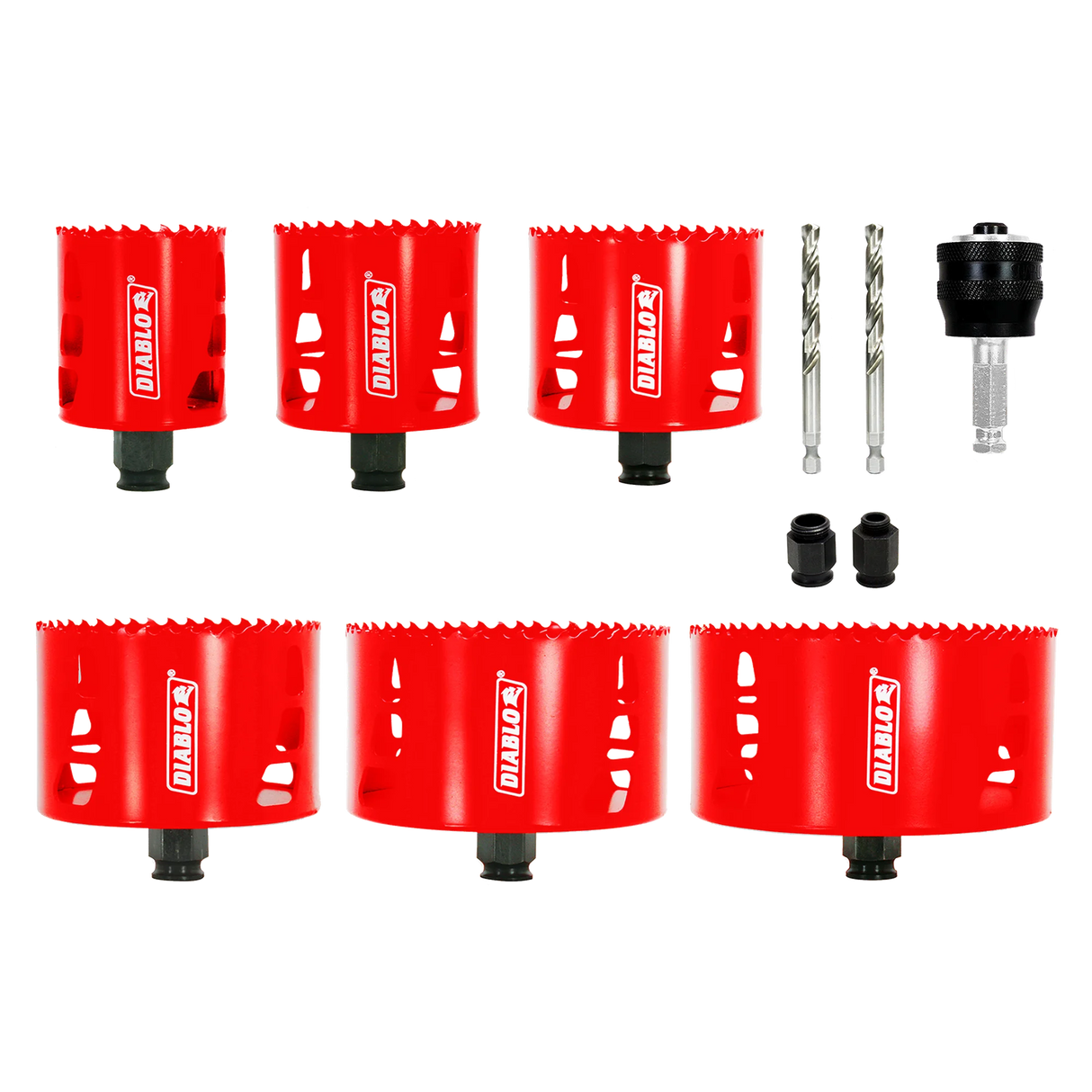 DIABLO - DHS11SLD 11-Piece Multi-Project Hole Saw Set