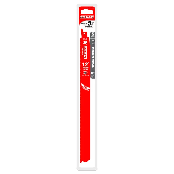 LAMES ALTERNATIVE 12'' METAL 14 TPI (5 PACK) DS1214BF5C