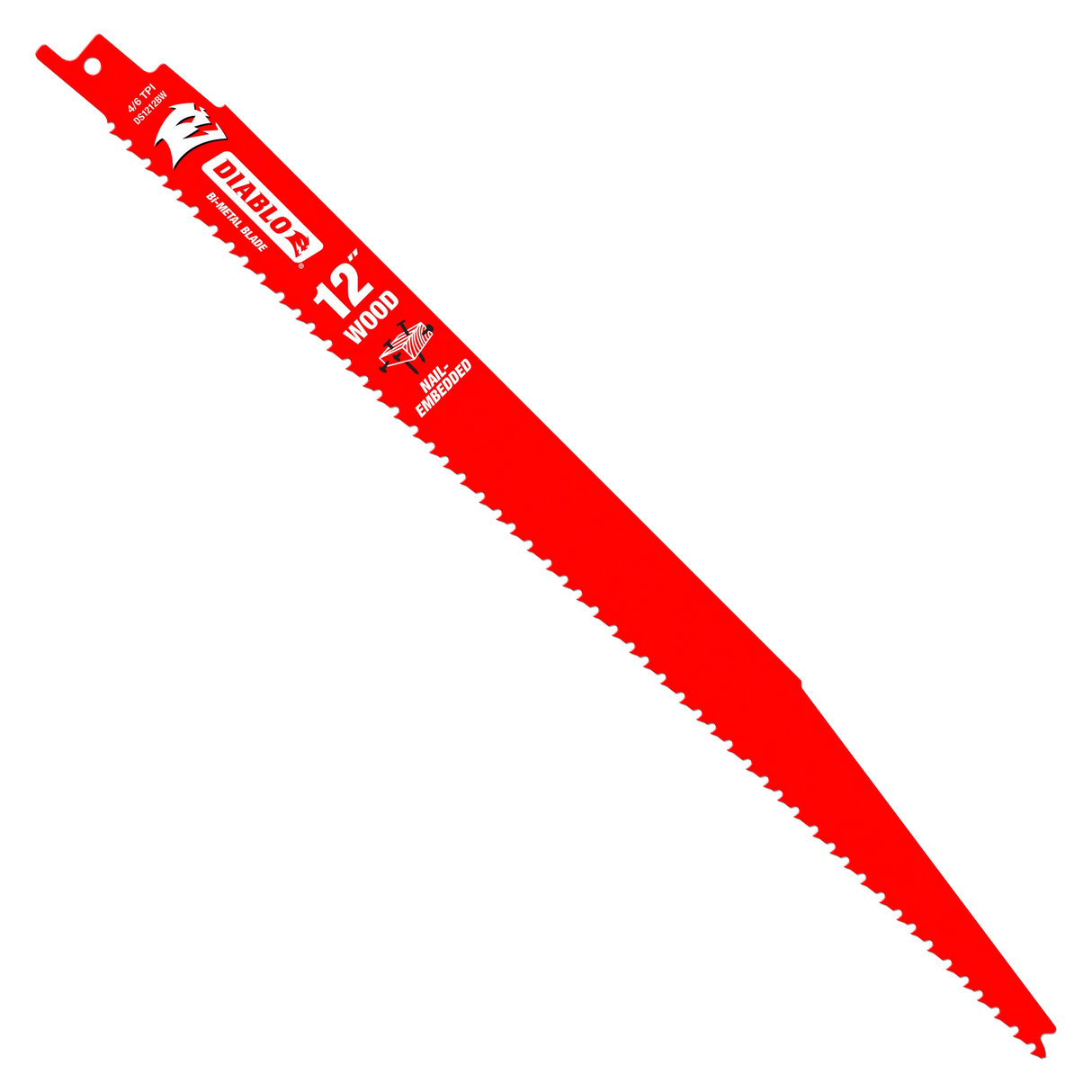 ALTERNATIVE BLADES 12" WOOD & 4-6D NAILS