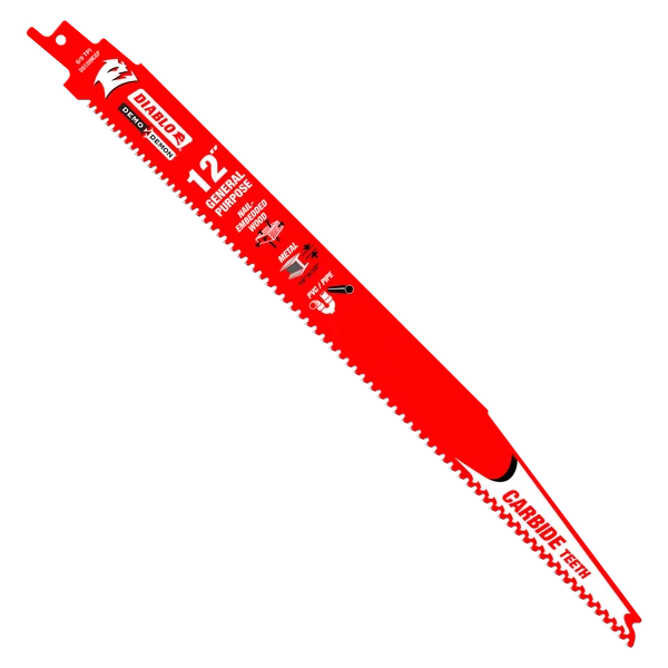 LAME ALTERNATIVE 12'' 9TPI CARBURE DS1209CGPC