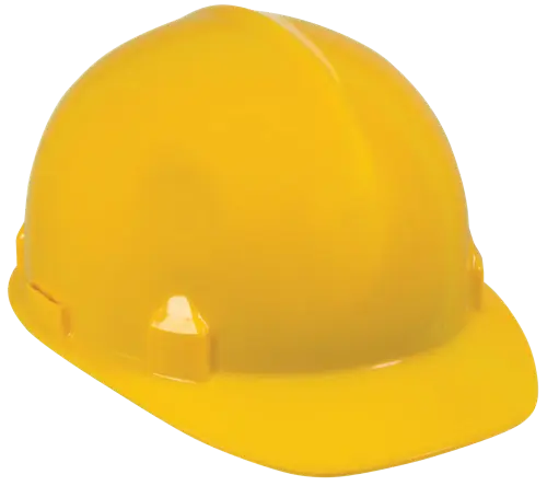 CASQUE JAUNE SÉCURITÉ