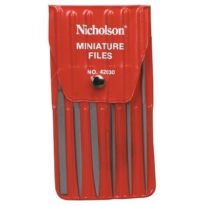 ENSEMBLE DE 6 LIMES DE BRICOLAGE NICHOLSON 42030L