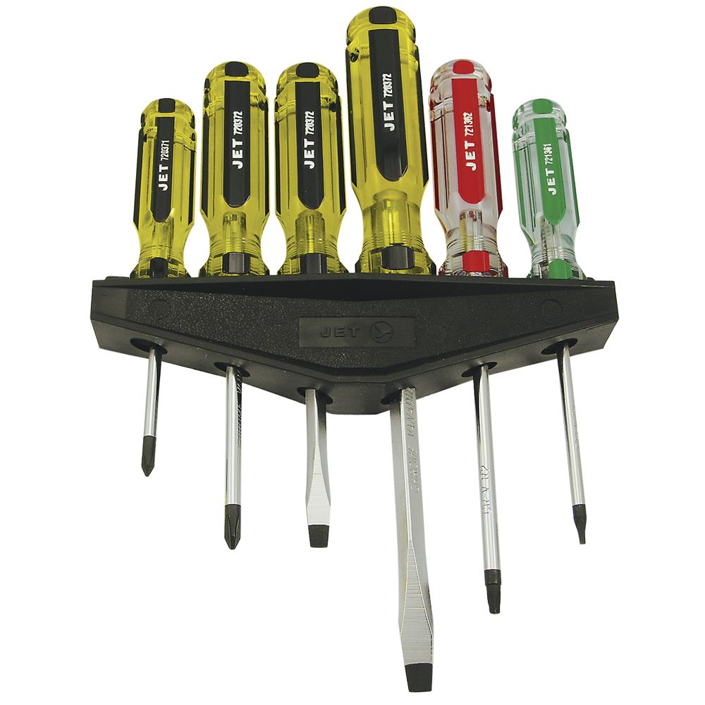 SET OF 6 JET SCREWDRIVERS
