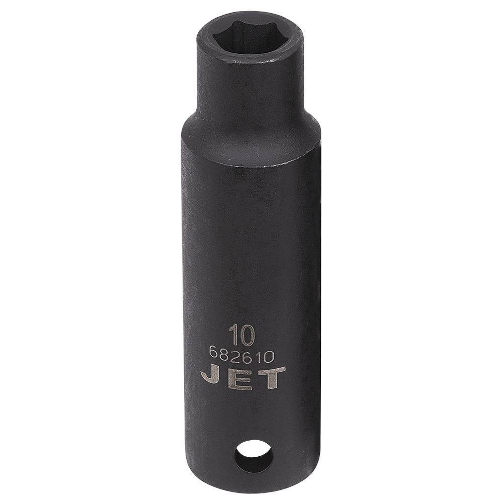IMPACT SOCKET 1/2 DR LONG 10MM JET 682610