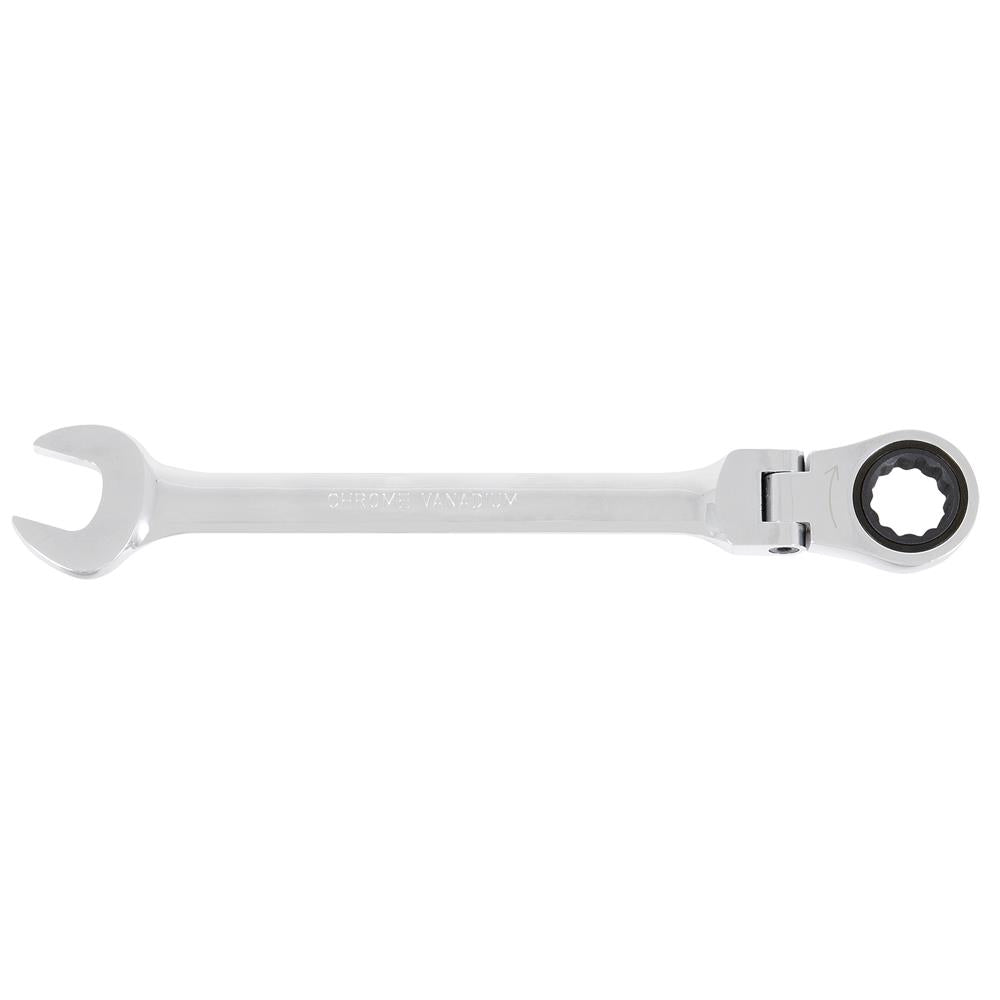 COMBINATION WRENCH WITH RATCHET AND FLEX OVAL HEAD 5/16 IN