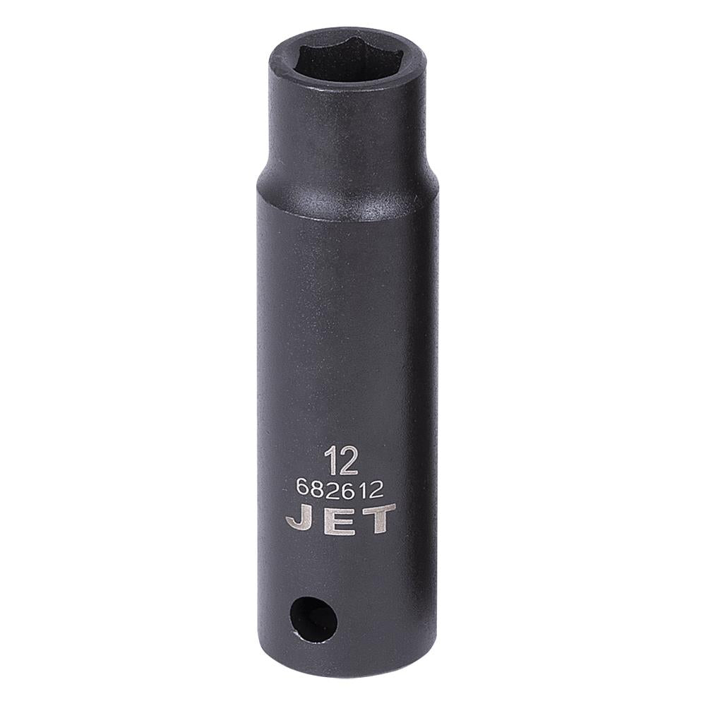 IMPACT SOCKET 1/2 DR LONG 12MM