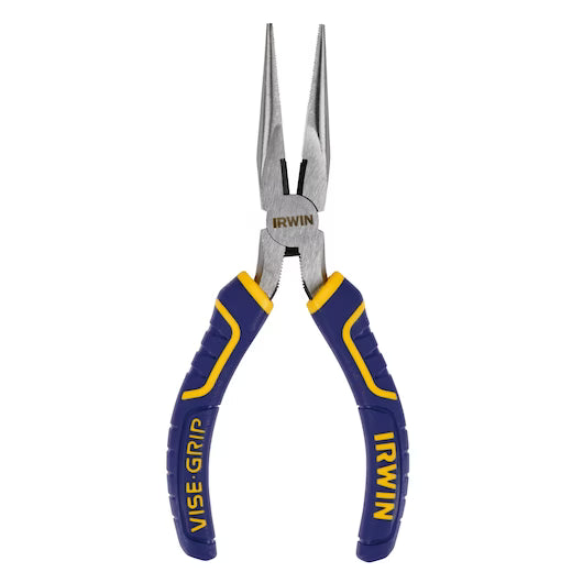 LONG NOSE PLIERS 6" VISURE GRIP
