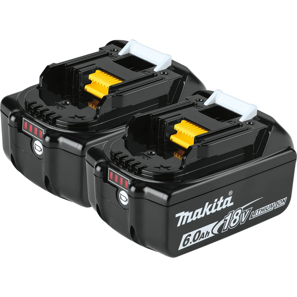 2 batteries lithium-ion Makita 18V LXT