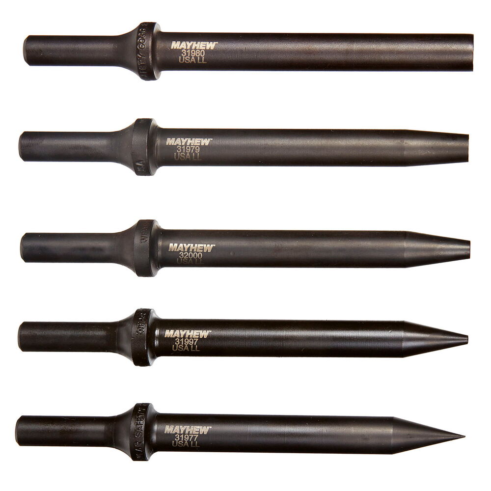 JEU DE POINCONS BISEAUTÉS 5 PIÈCES MAYHEW 32022