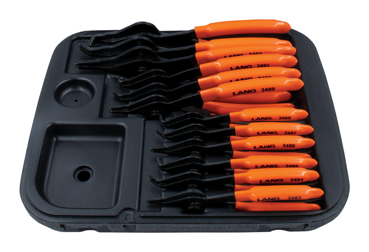 ENSEMBLE DE PINCE À SNAP RING 12PC LANG