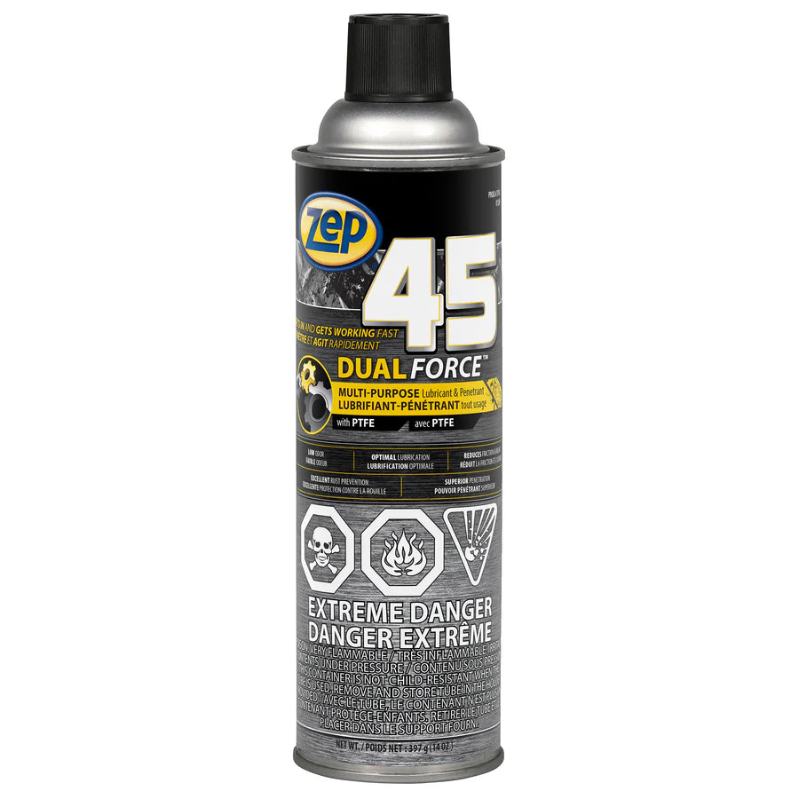Zep 45 Dual Force Penetrating Lubricant with PTFE - 14 oz