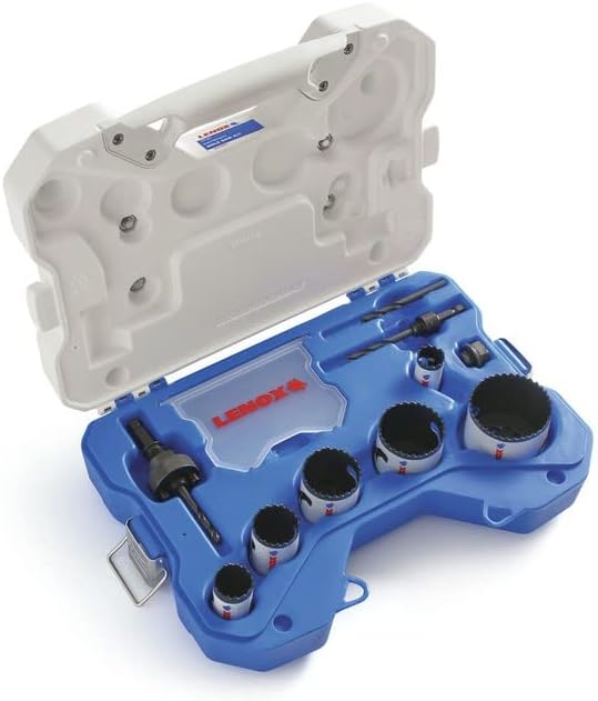 HOLE SAW KIT 10 PIECES ELECTRICIANS