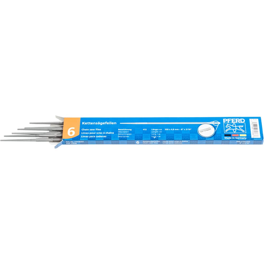 PFERD 17038 8'' CHAINSAW FILE 6-PACK
