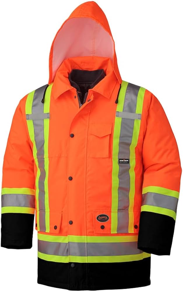 MANTEAU 7 EN 1 ORANGE XLARGE V1120151-XL