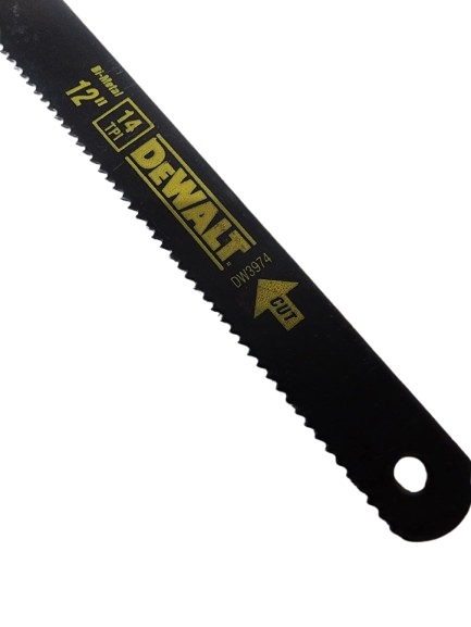 LAME MANUELLE 12" 14 DENTS HSS DEWALT DW3974