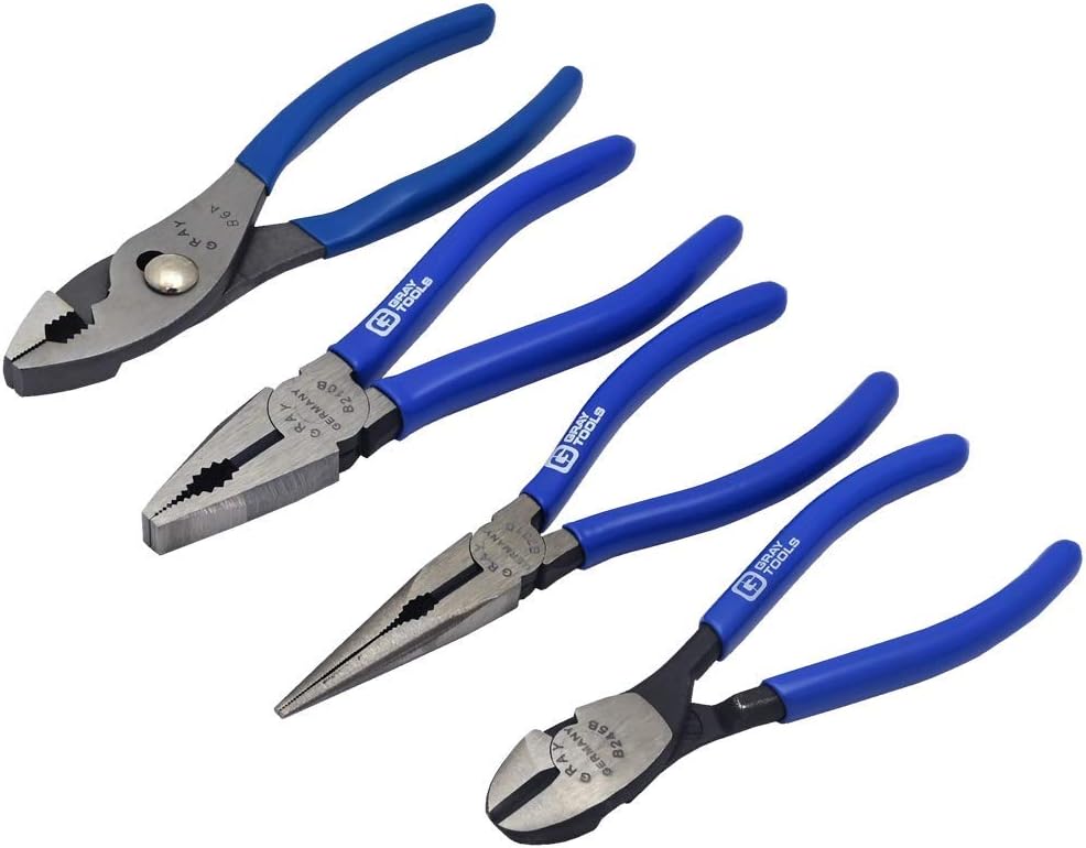 ENSEMBLE DE 4 PINCES GRAY B4PLS