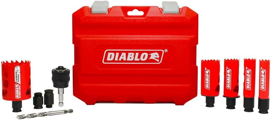 9-Piece Bi-Metal Hole Saw Set