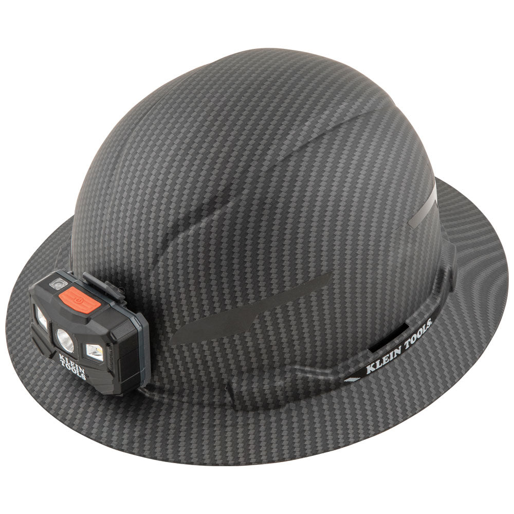 CASQUE KLEIN AVEC LAMPE FRONTALE
