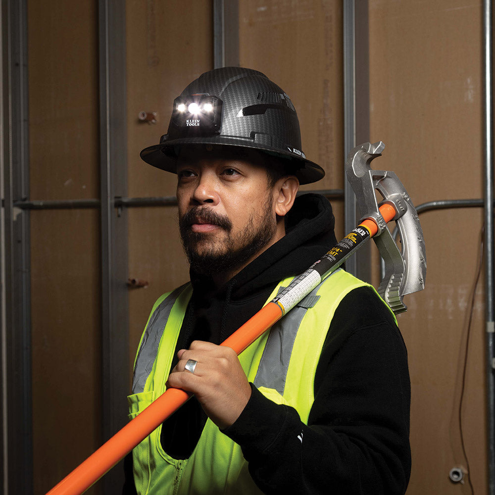 KLEIN HELMET WITH HEADLAMP