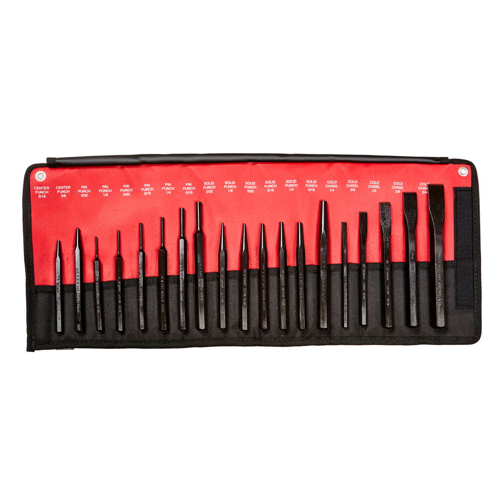 Ensembles de poinçons et de burins 19 PCS MAYHEW 61019