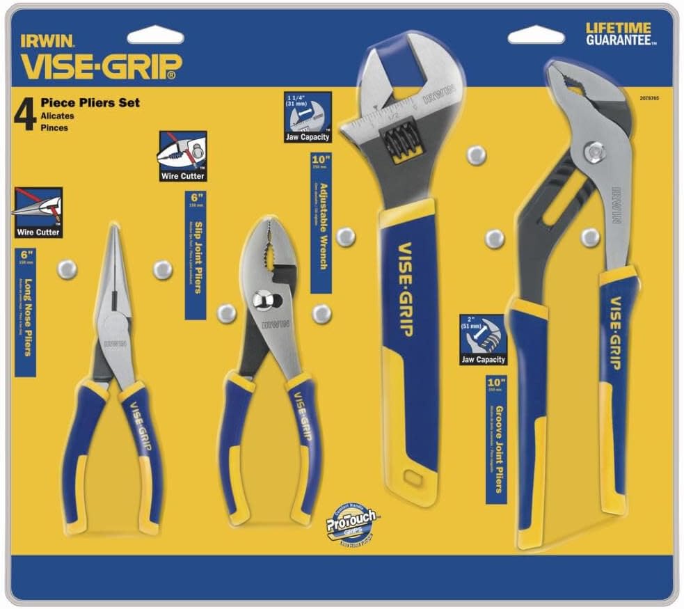 ENSEMBLE DE 4 PINCES IRWIN VISE-GRIP 2078705