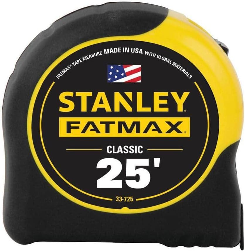 RUBAN A MESURER STANLEY FAT MAX 25' 33-725