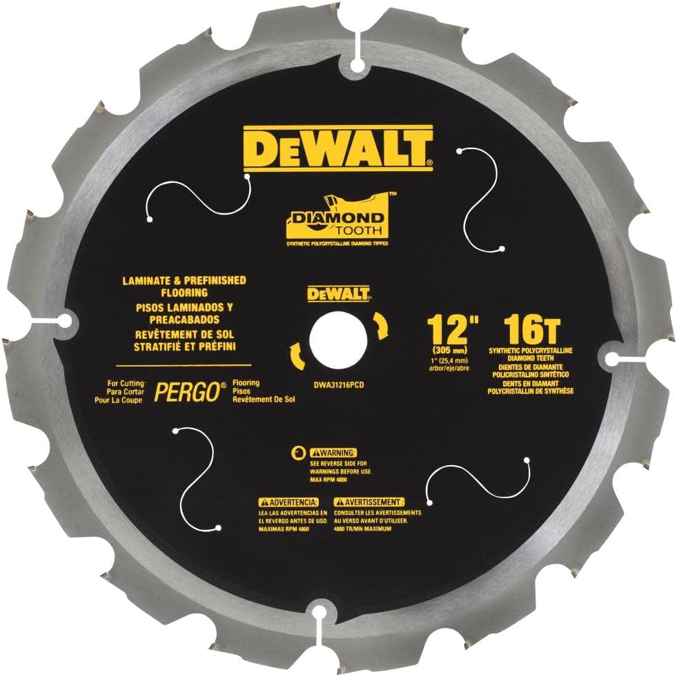 LAME FIBROCIMENT 12'' 16 DENTS DEWALT DWA31216PCD
