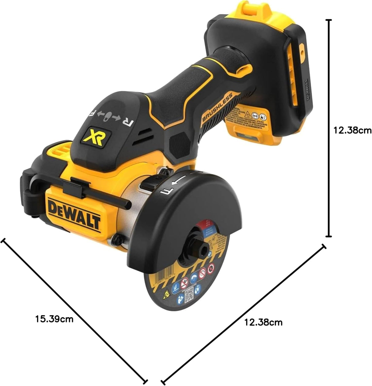 DEWALT DCS438B OUTIL DE DÉCOUPE 3'' (OUTIL SEUL)