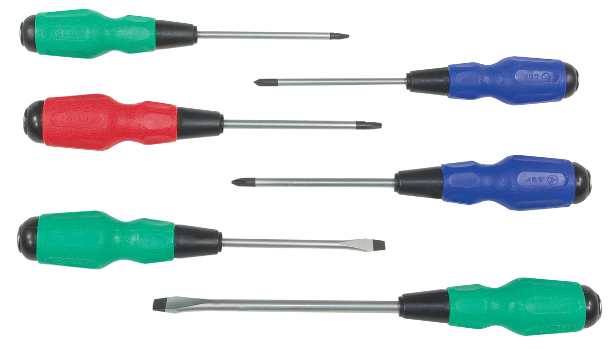 JEU DE 6 TOURNEVIS TORQUE-DRIVE JET