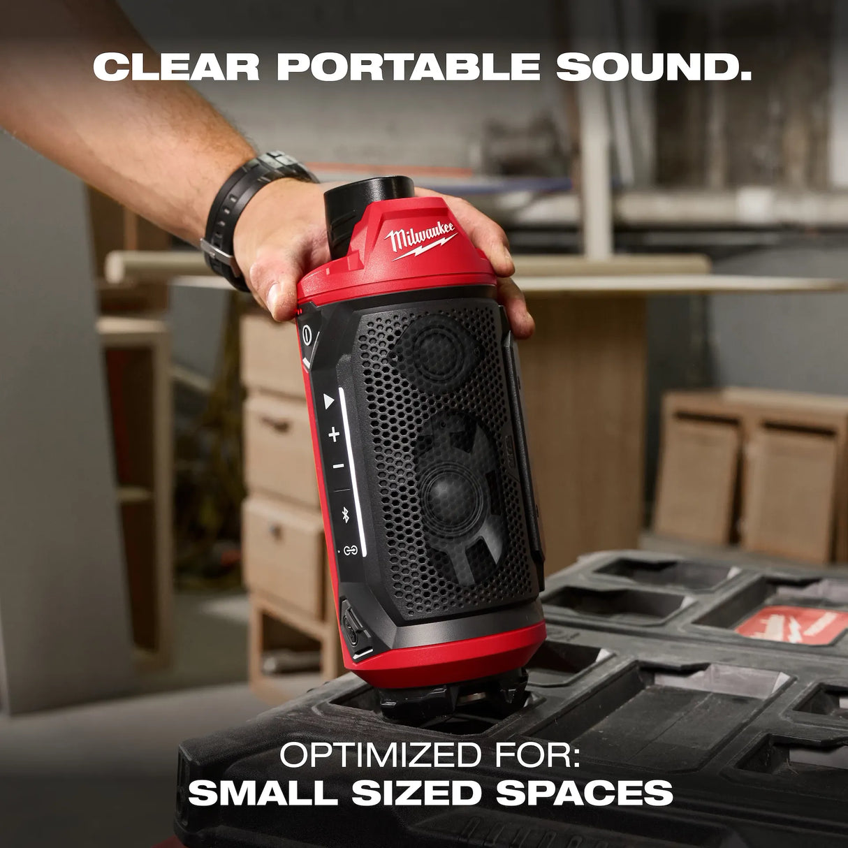 MILWAUKEE 2955-20 HAUT-PARLEUR DE CHANTIER BLUETOOTH M12