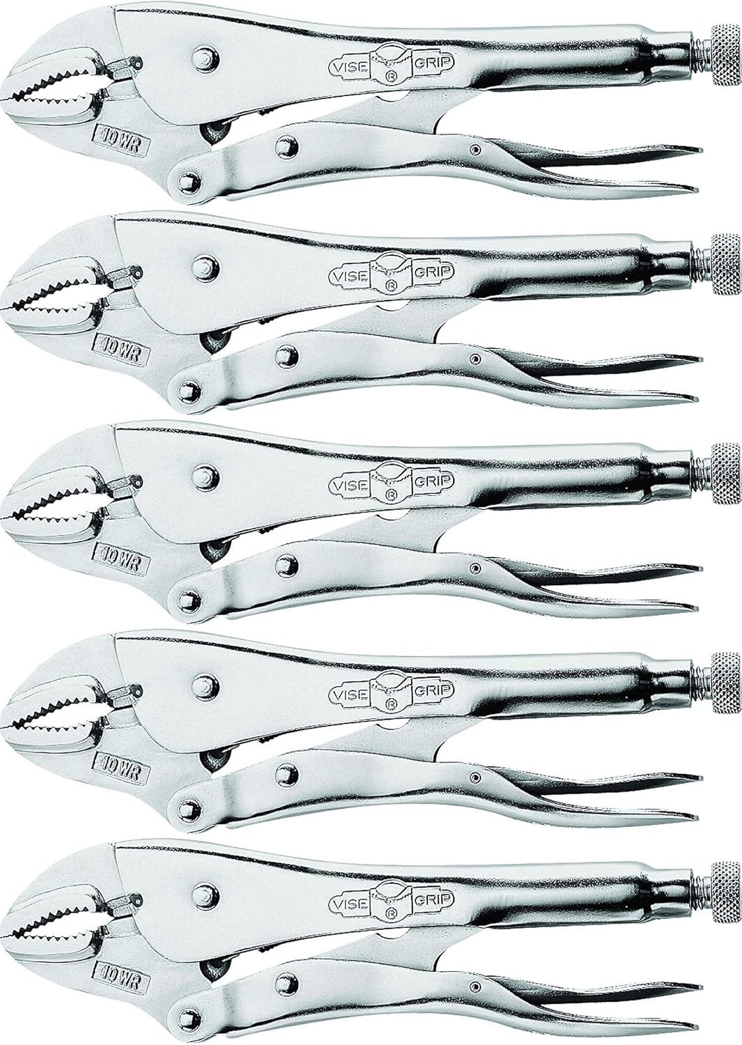 PAQUET DE 5 PAIRES DE PINCE 10WR IRWIN VISE GRIP 502L3