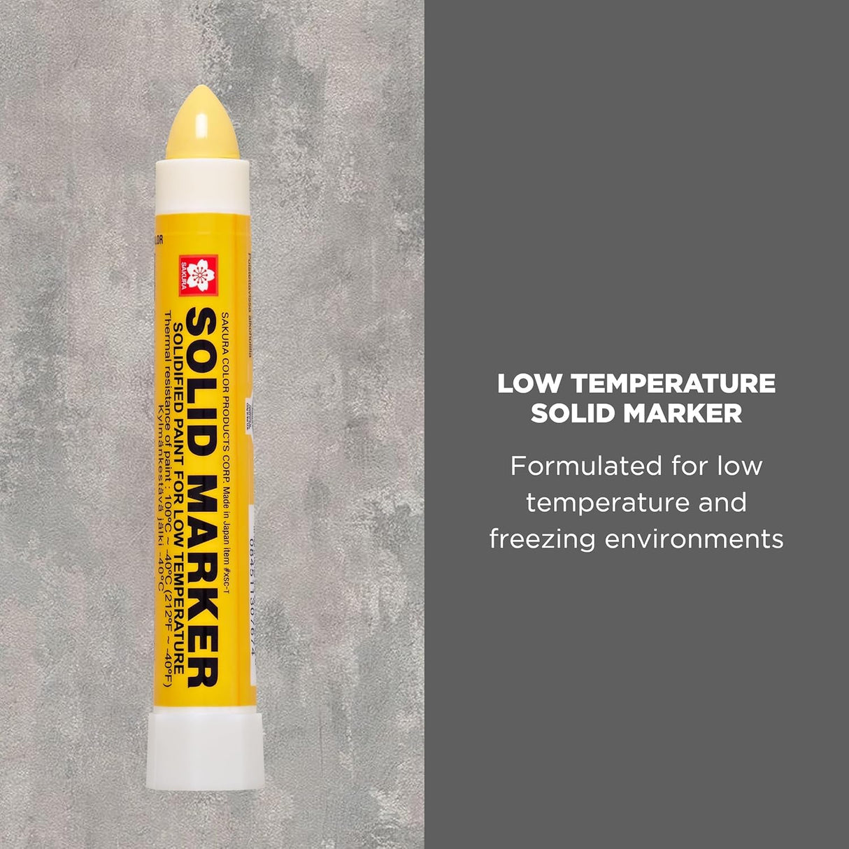 CRAYON MARQUEUR SAKURA JAUNE 30767