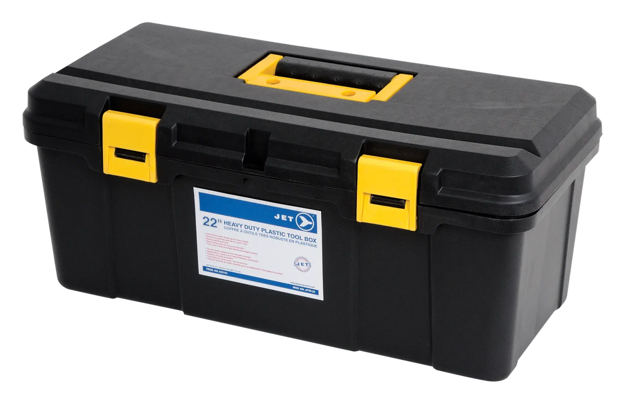JET 22'' PLASTIC TOOL BOX
