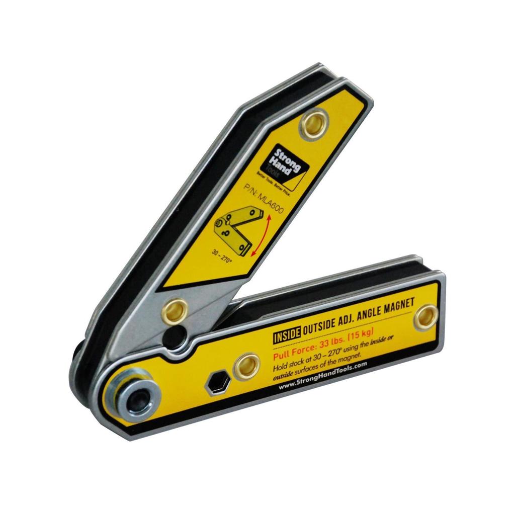 INTERIOR/EXTERIOR MAGNET 6" H, 90DEG, 30/60DEG, FIX