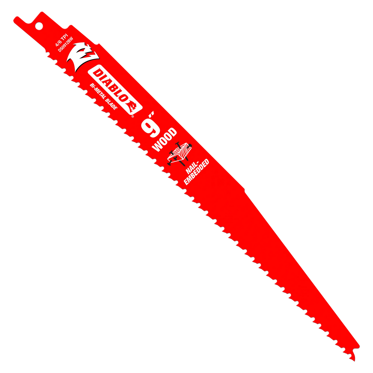 ALTERNATIVE BLADES 9" WOOD & 4-6D NAILS