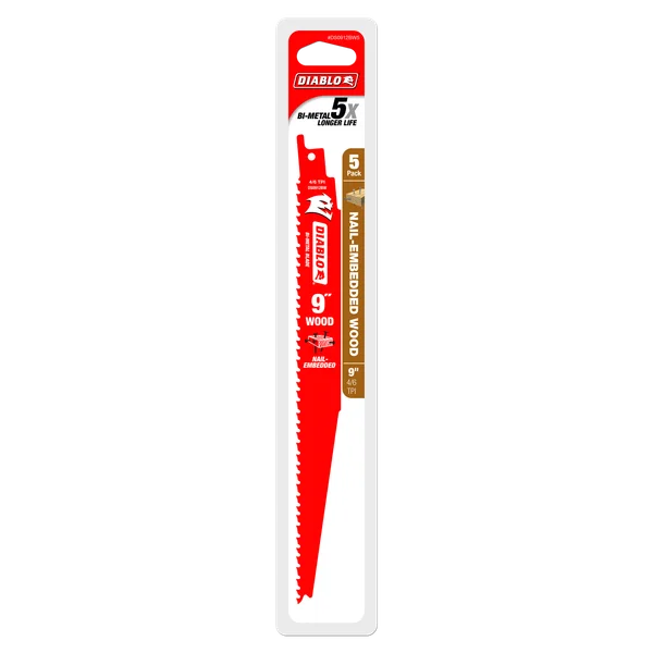 LAMES ALTERNATIVES 9'' 6/12 TPI (5 PACK) DS0912BW5C