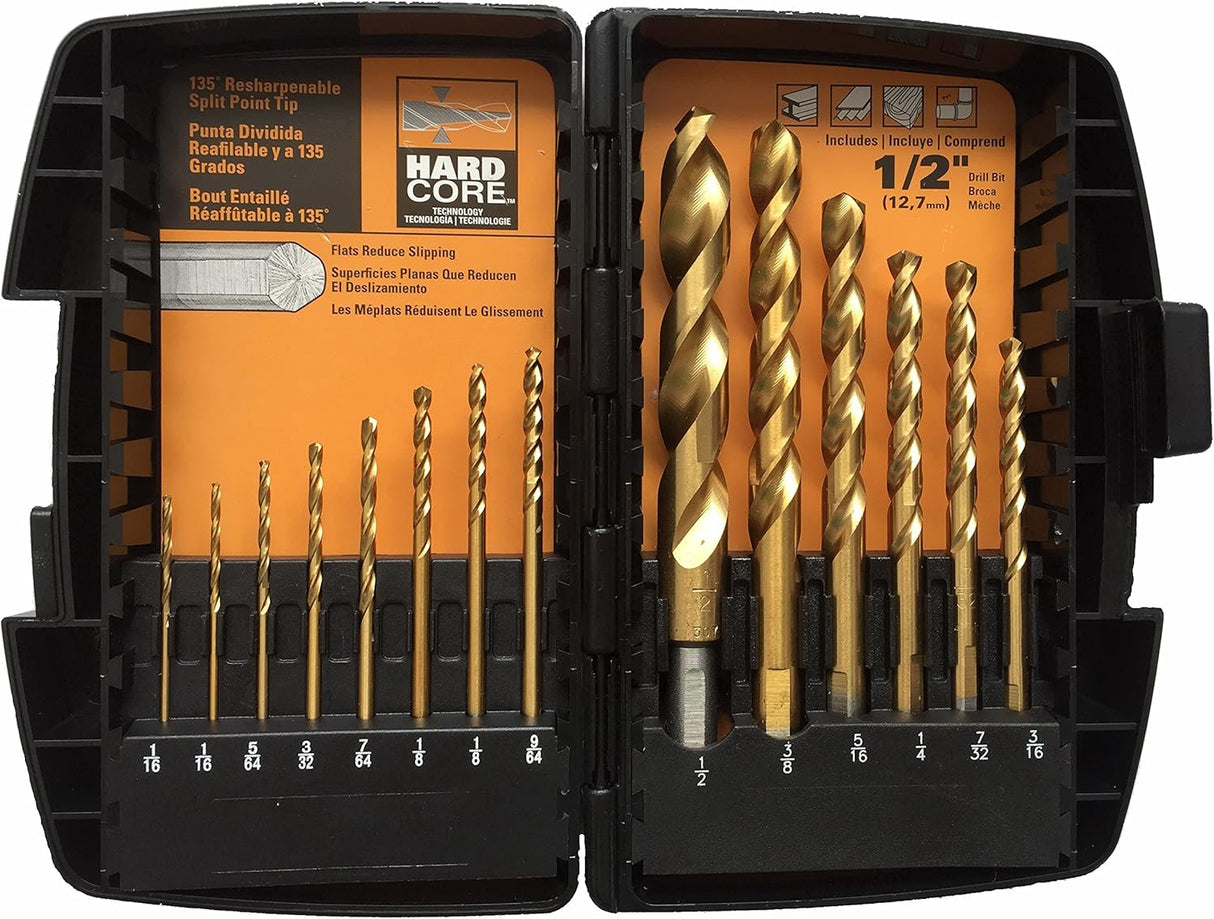 JEU DE MÈCHES AU TITANE 14 PIÈCES BOSTITCH BSA1S14TM