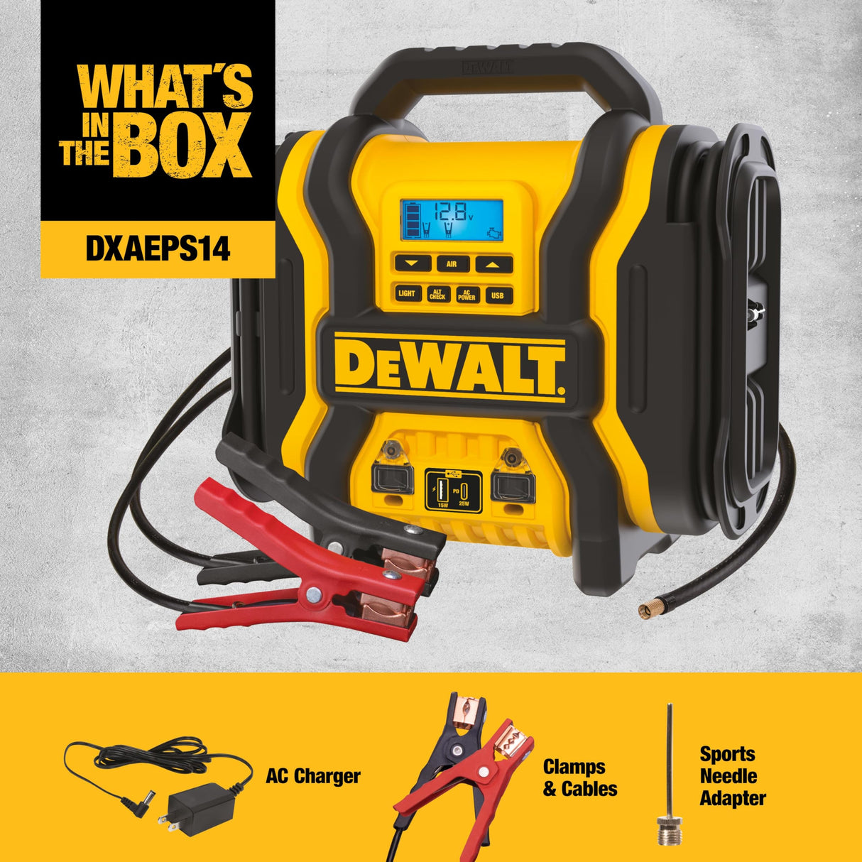 JUMP STARTER ET STATION DE CHARGE 500W DXAEPS14