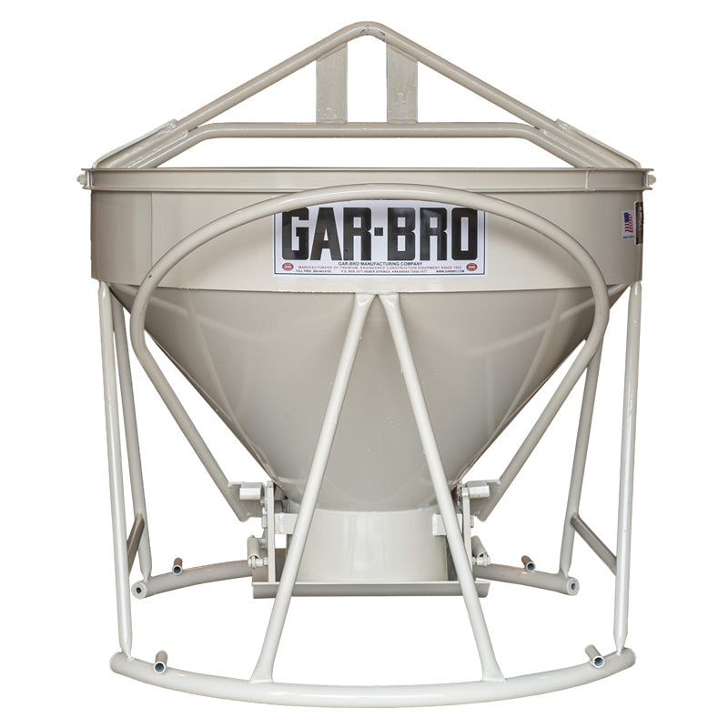 GAR-BRO GODET À BÉTON ROND SÉRIE R (PRODUIT SUR DEMANDE)