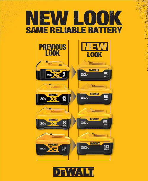 BATTERIE DEWALT 20V. 6 AMP