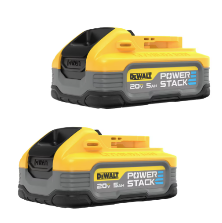 ENS. OF 2 POWERSTACK BATTERIES (5AH)