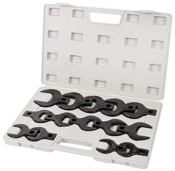 Jeu de clés à pied de biche Jumbo Mm 1/2"