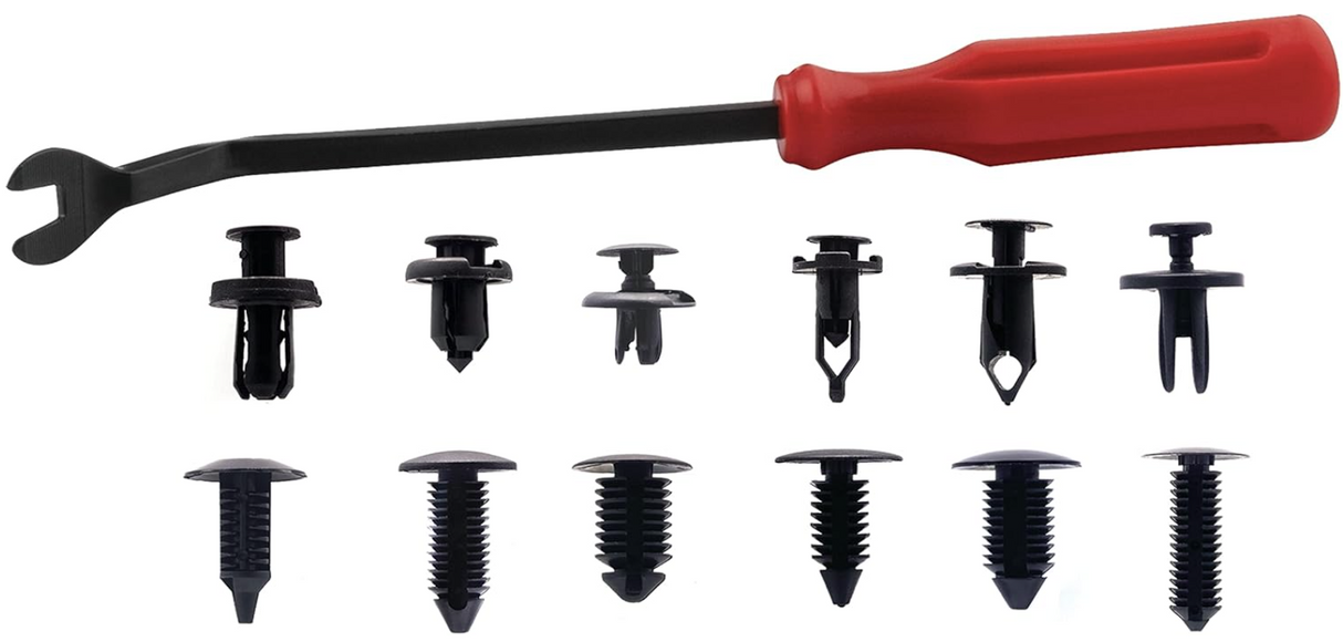 72 PC. CAR RETAINER PUSH CLIPS TITAN