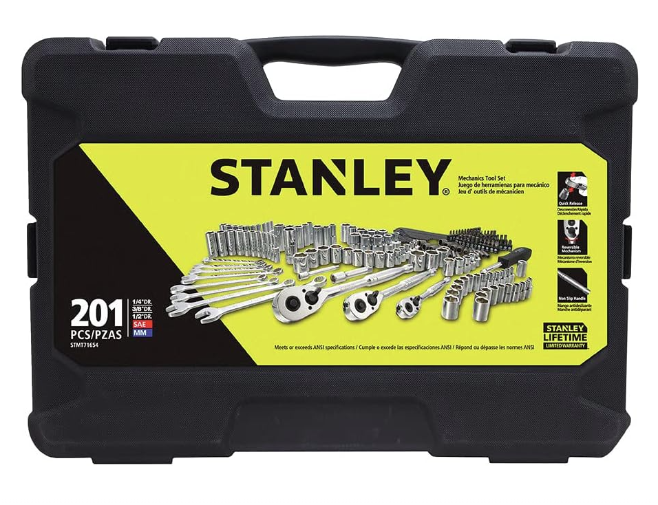 ENS. DOUILLES 1/4, 3/8 & 1/2 201 PCS