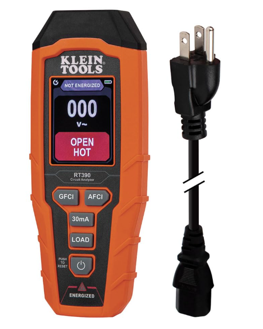 ANALYSEUR DE CIRCUITS KLEIN RT390